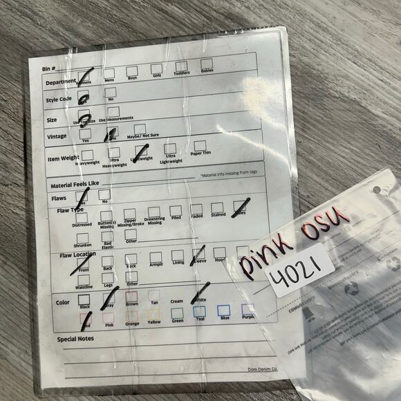 PINK Victorias Secret OSU Ohio State Buckeyes Red Womens M‎ Long Sleeve T-Shirt - Picture 7 of 11